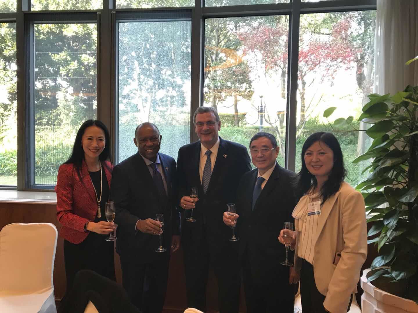 Delegation to China with Mayor of Houston in 2017